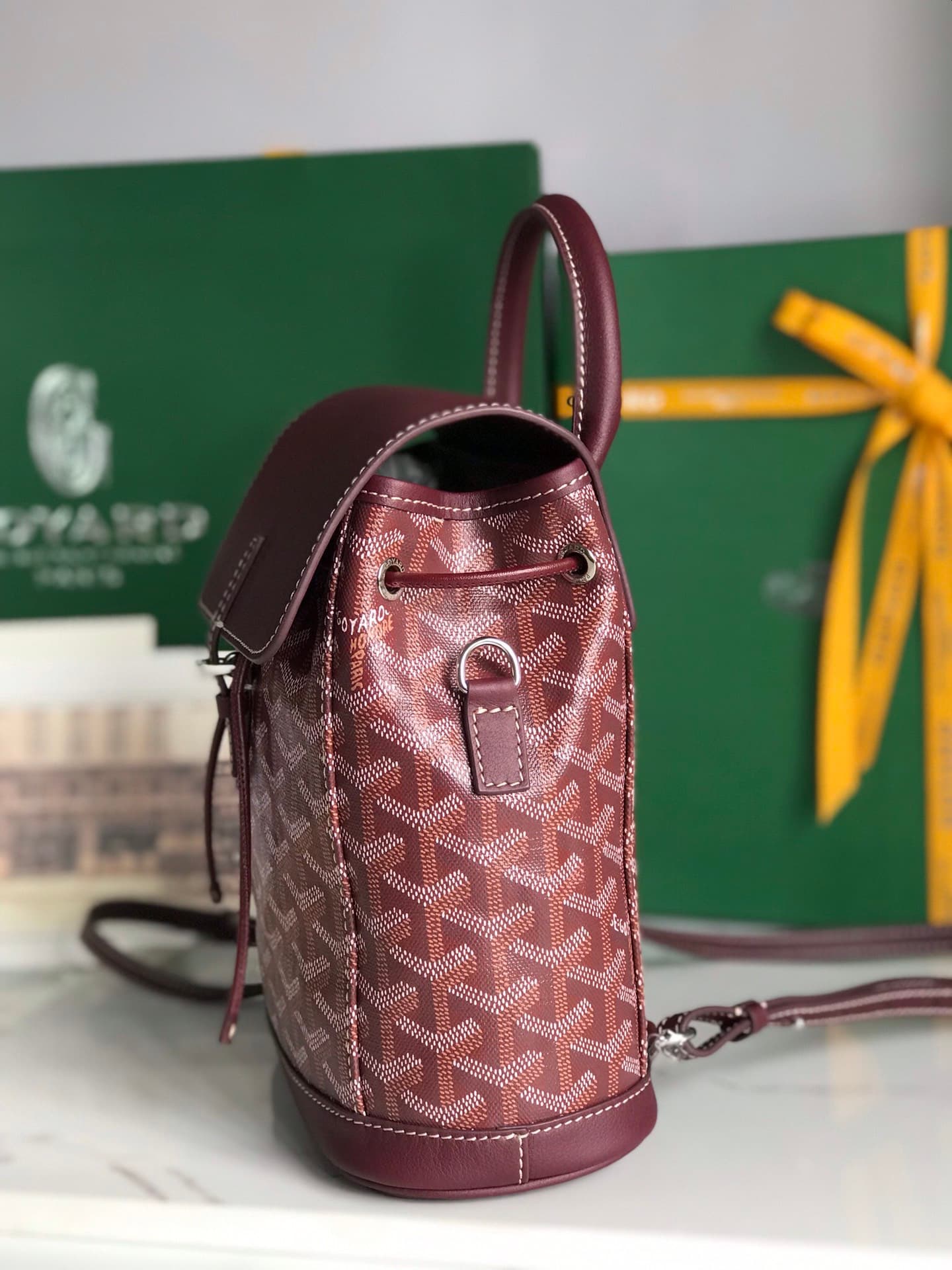 2026 Goyard Alpin Mini Backpack Size:18.5*21.5*8.5 cm