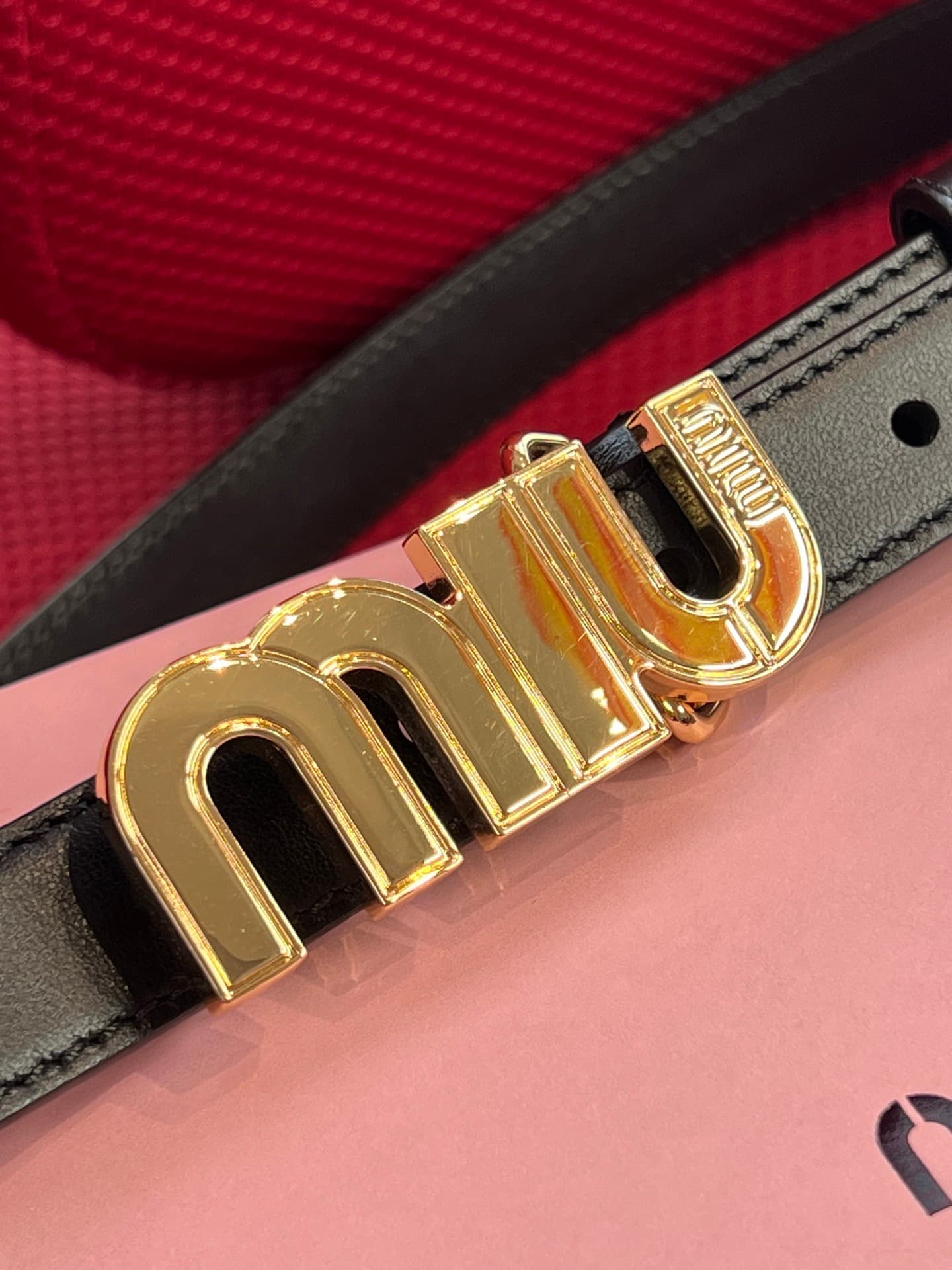 2026 Miu Miu 2.0cm Belt