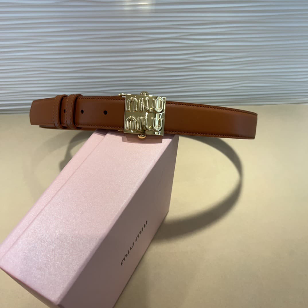 2026 Miu Miu 3.0cm Belt