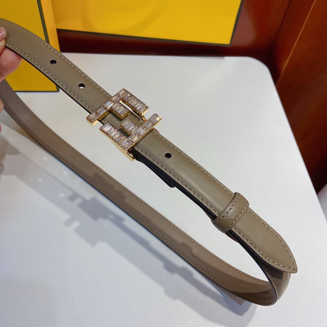 2026 Fendi 2.0cm Belt