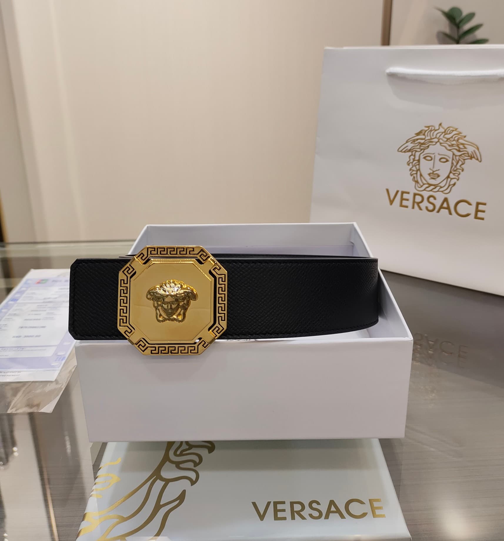 2026 Versace Man 4.0cm Belt