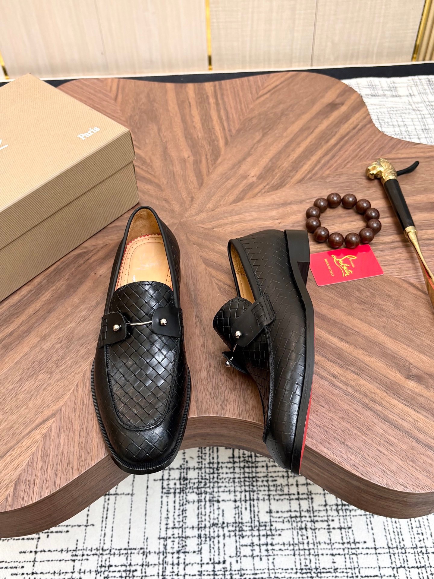 2026 CL Red Bottom Business Shoes
