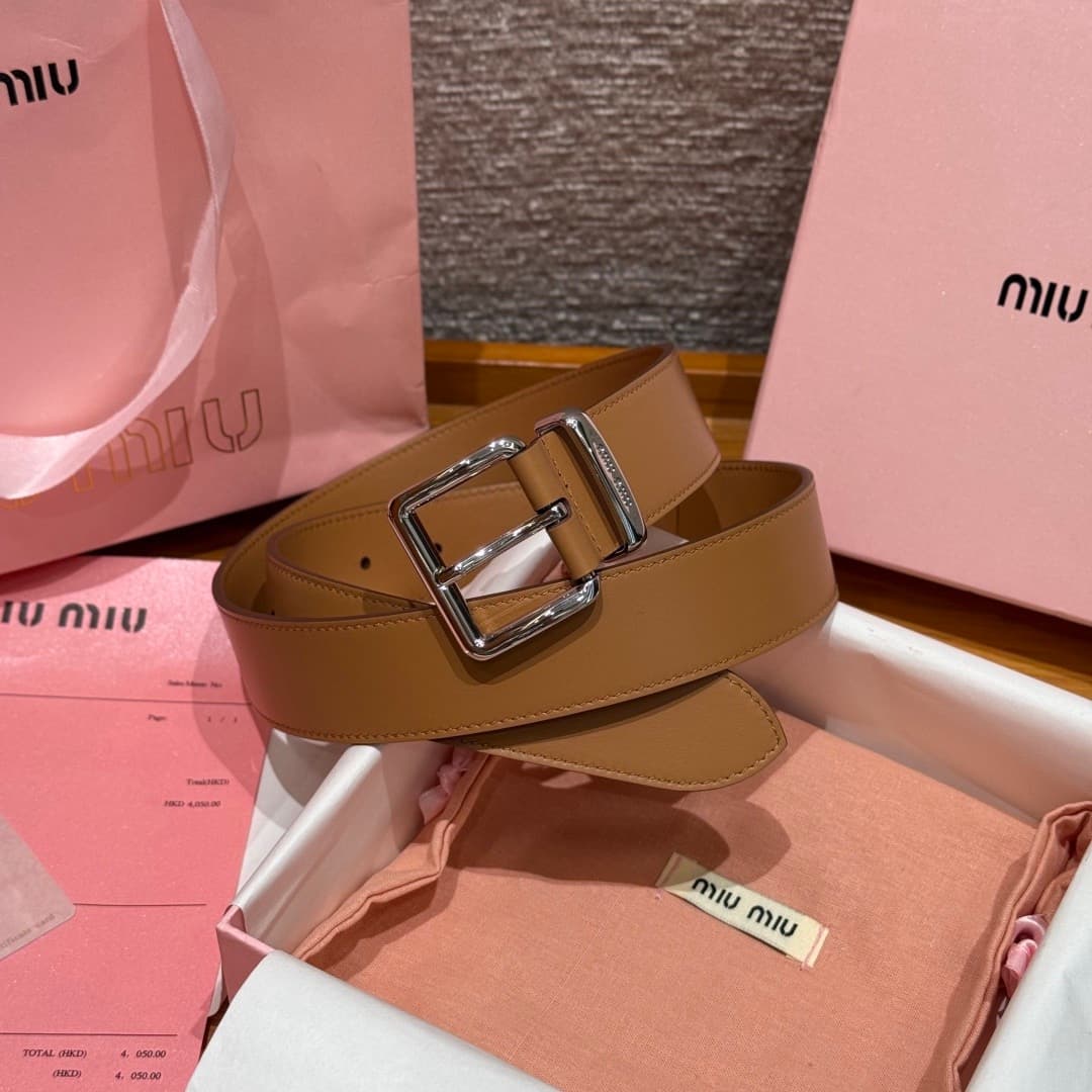 2026 Miu Miu 3.5cm Belt