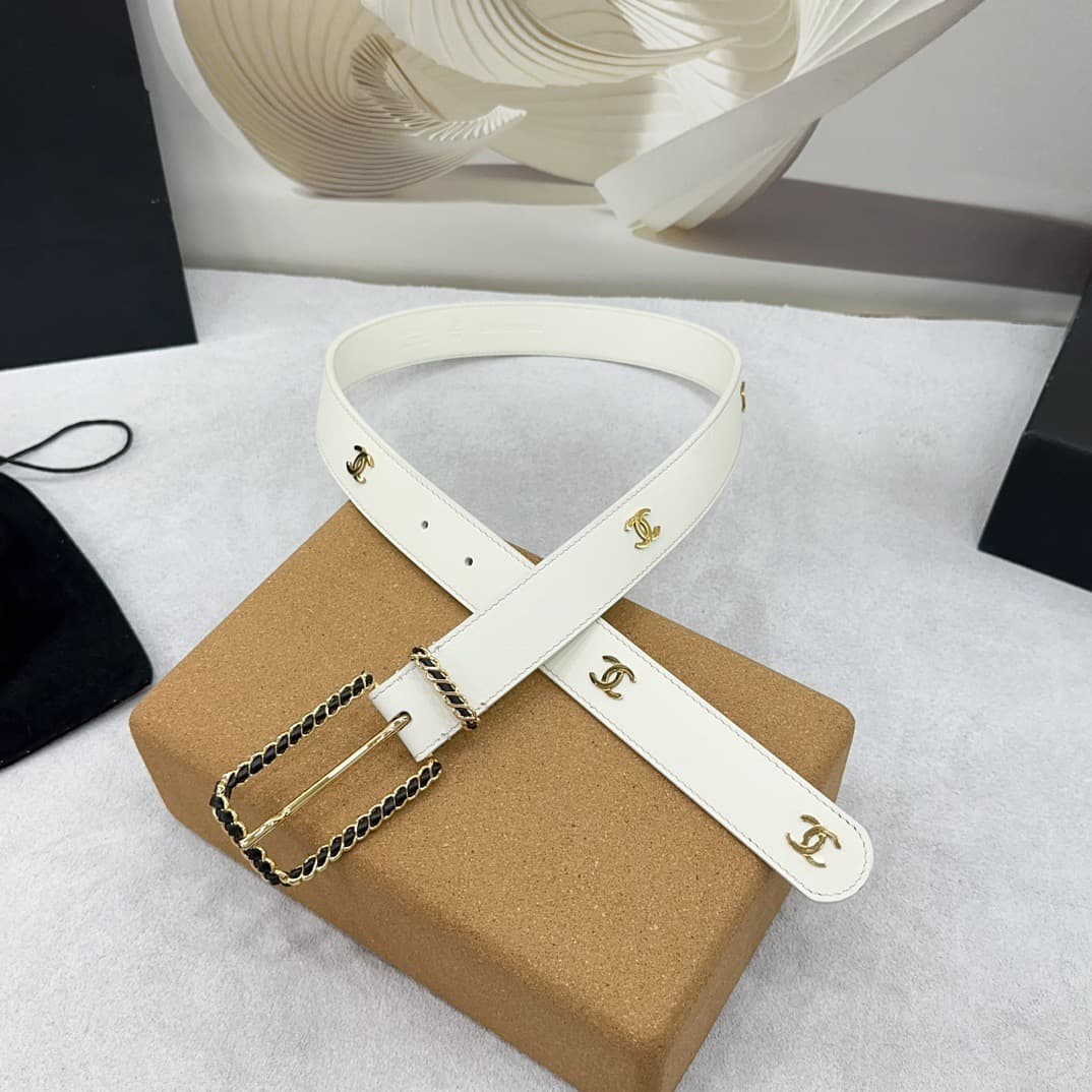 2026 Chanel 3.0cm Belt