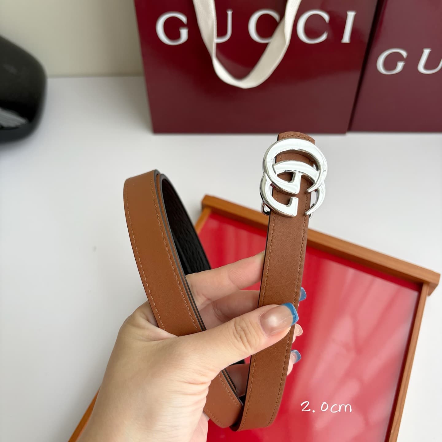 2026 Gucci 2.0cm Belt