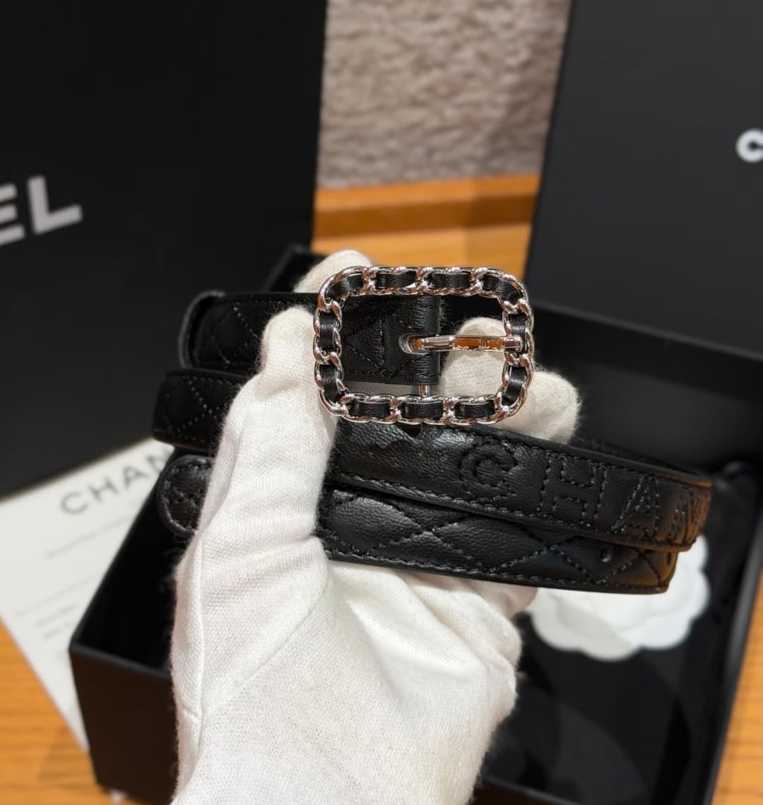 2026 Chanel 2.0cm Belt