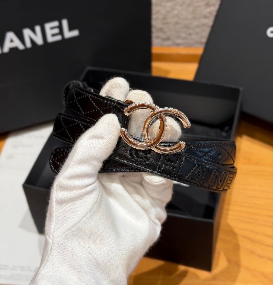 2026 Chanel 2.0cm Belt