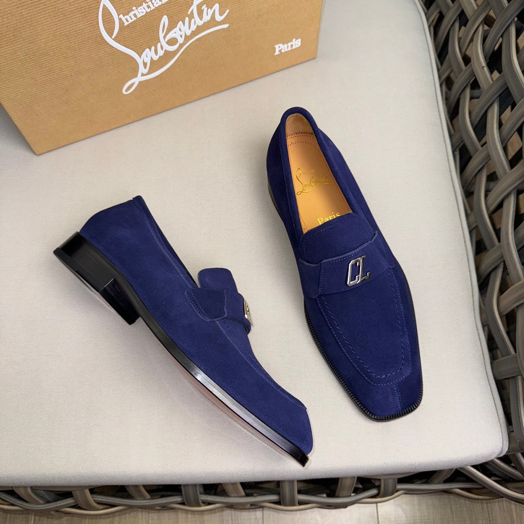 2026 CL Red Bottom Business Shoes