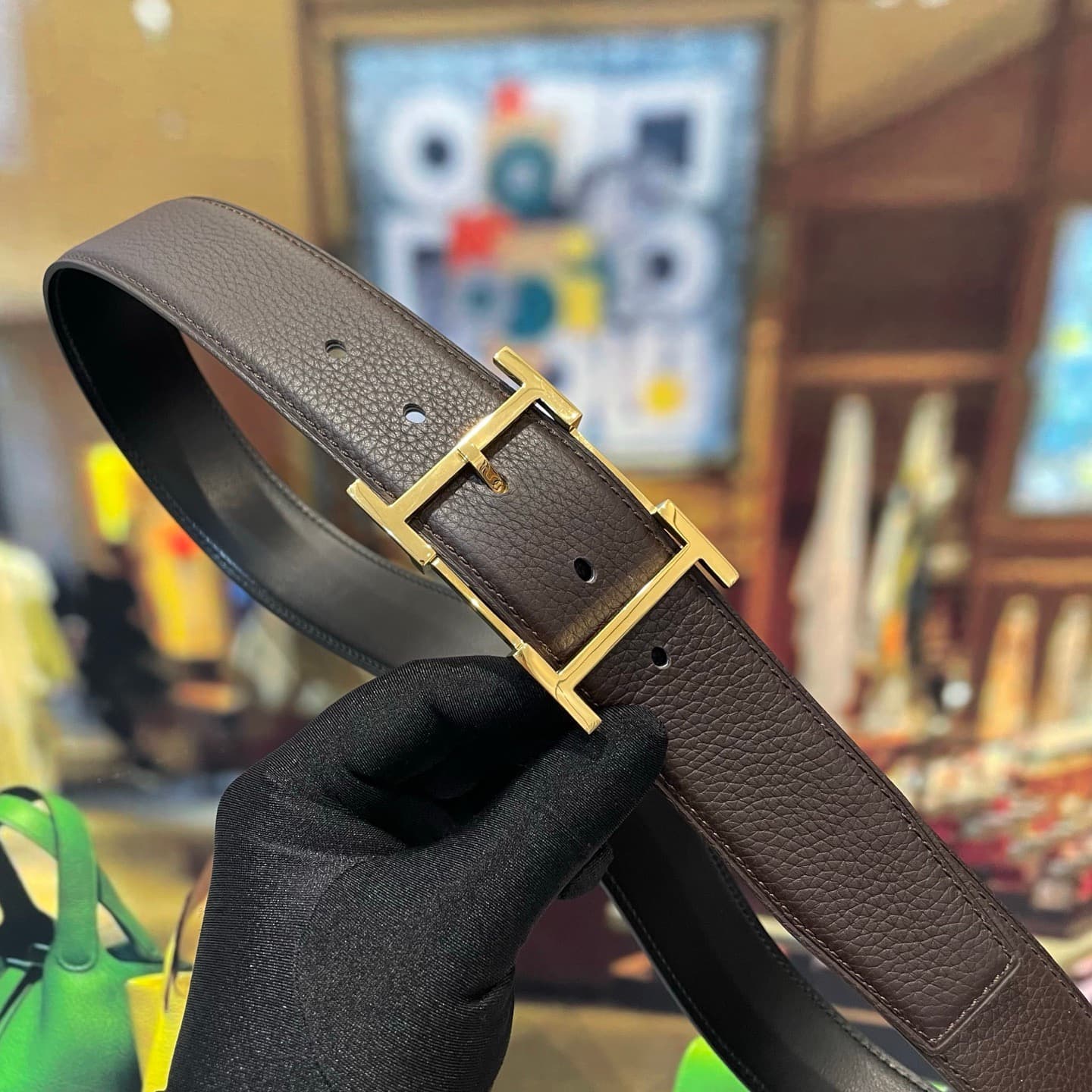 2026 Hermes 3.8cm Belt
