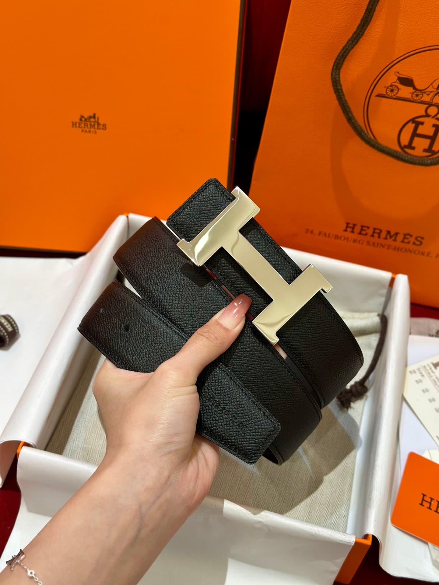 2026 Hermes 3.8cm Belt