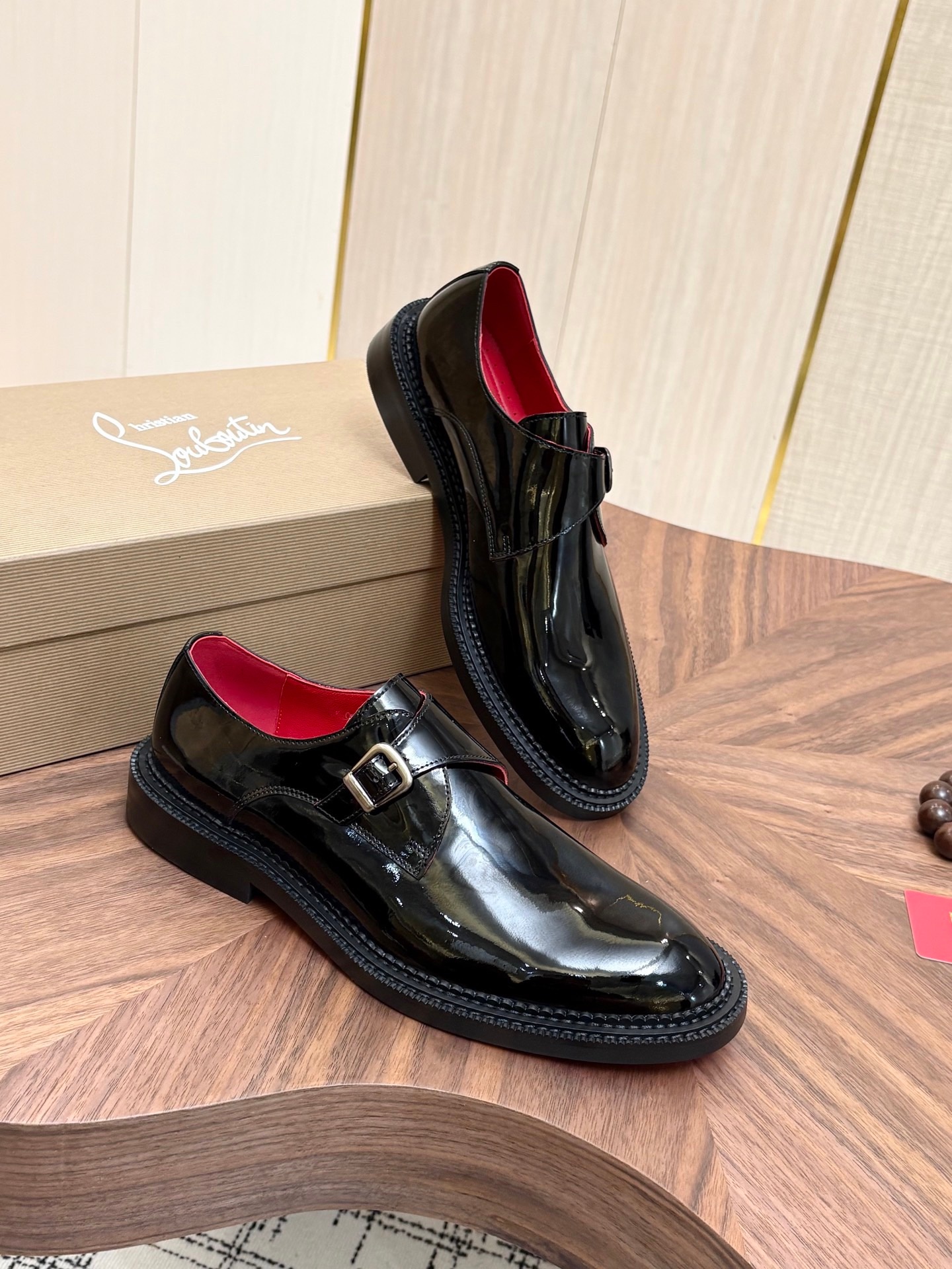 2026 CL Red Bottom Business Shoes