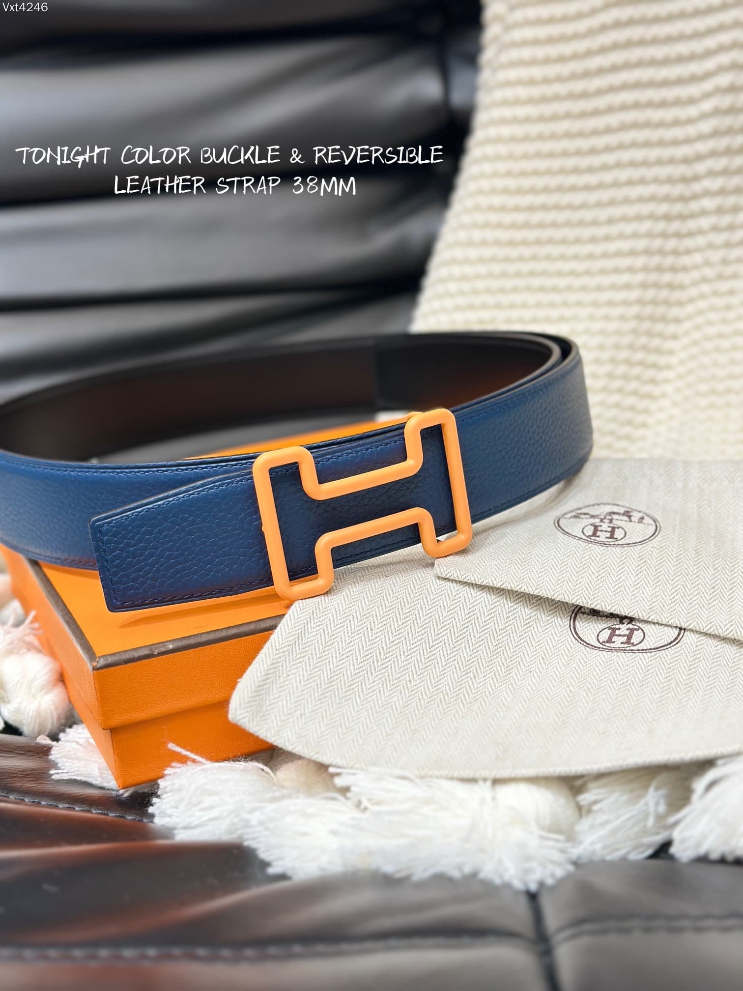 2026 Hermes 3.8cm Belt