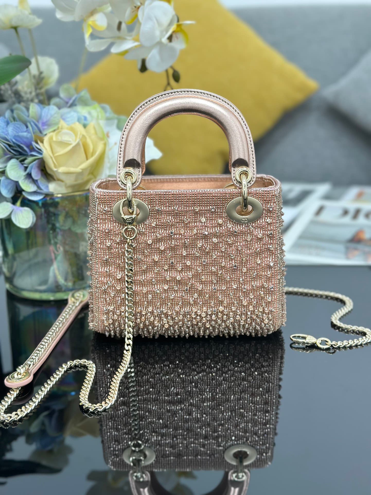 2026 Lady Dior Handbag Size:17*15*7 cm