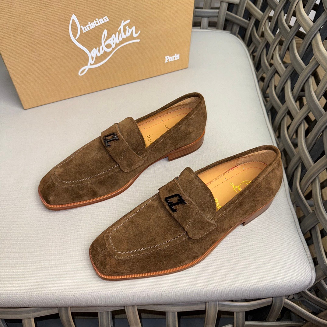 2026 CL Red Bottom Business Shoes
