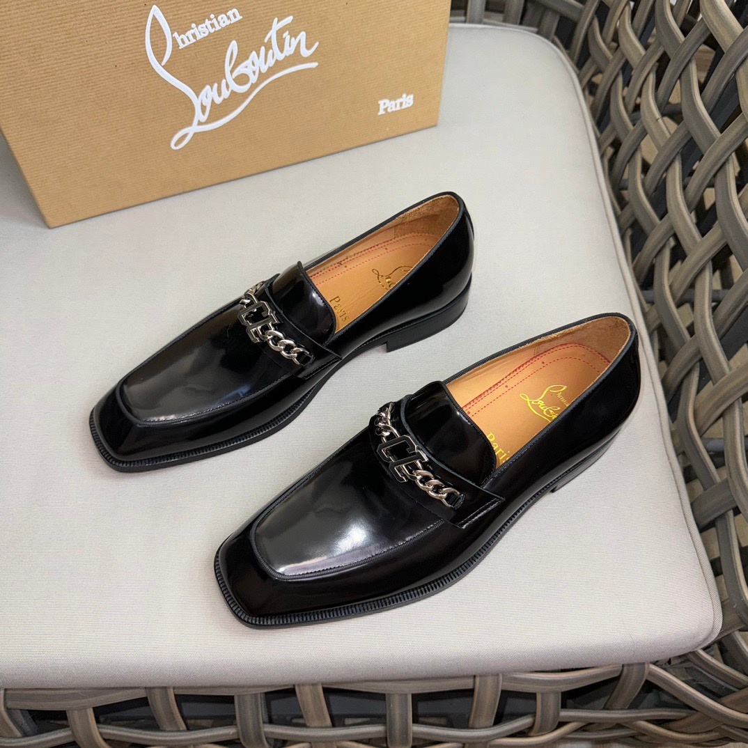 2026 CL Red Bottom Business Shoes