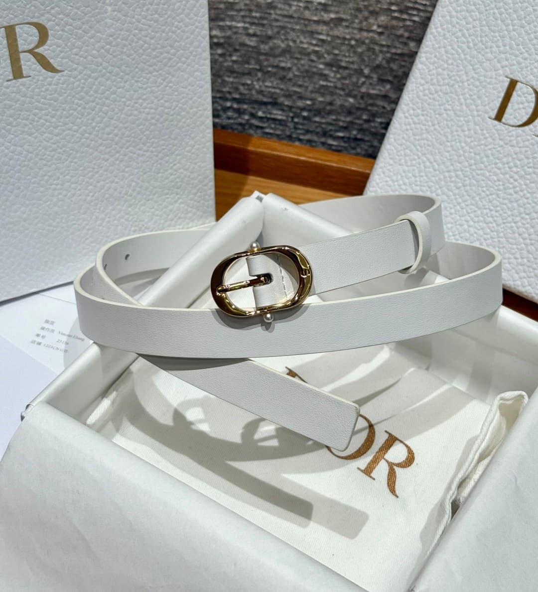 2026 Dior 2.0cm Belt