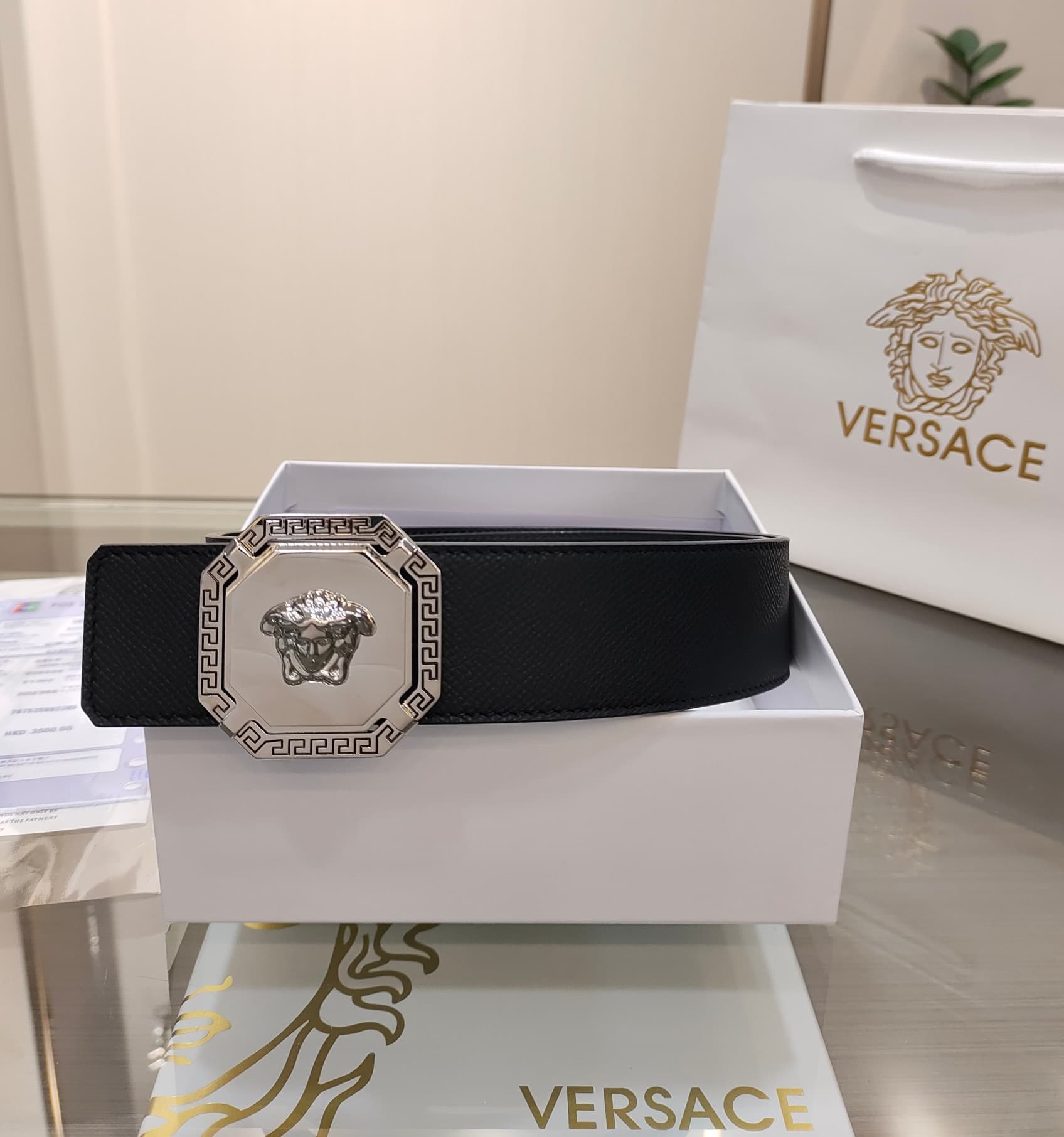 2026 Versace Man 4.0cm Belt