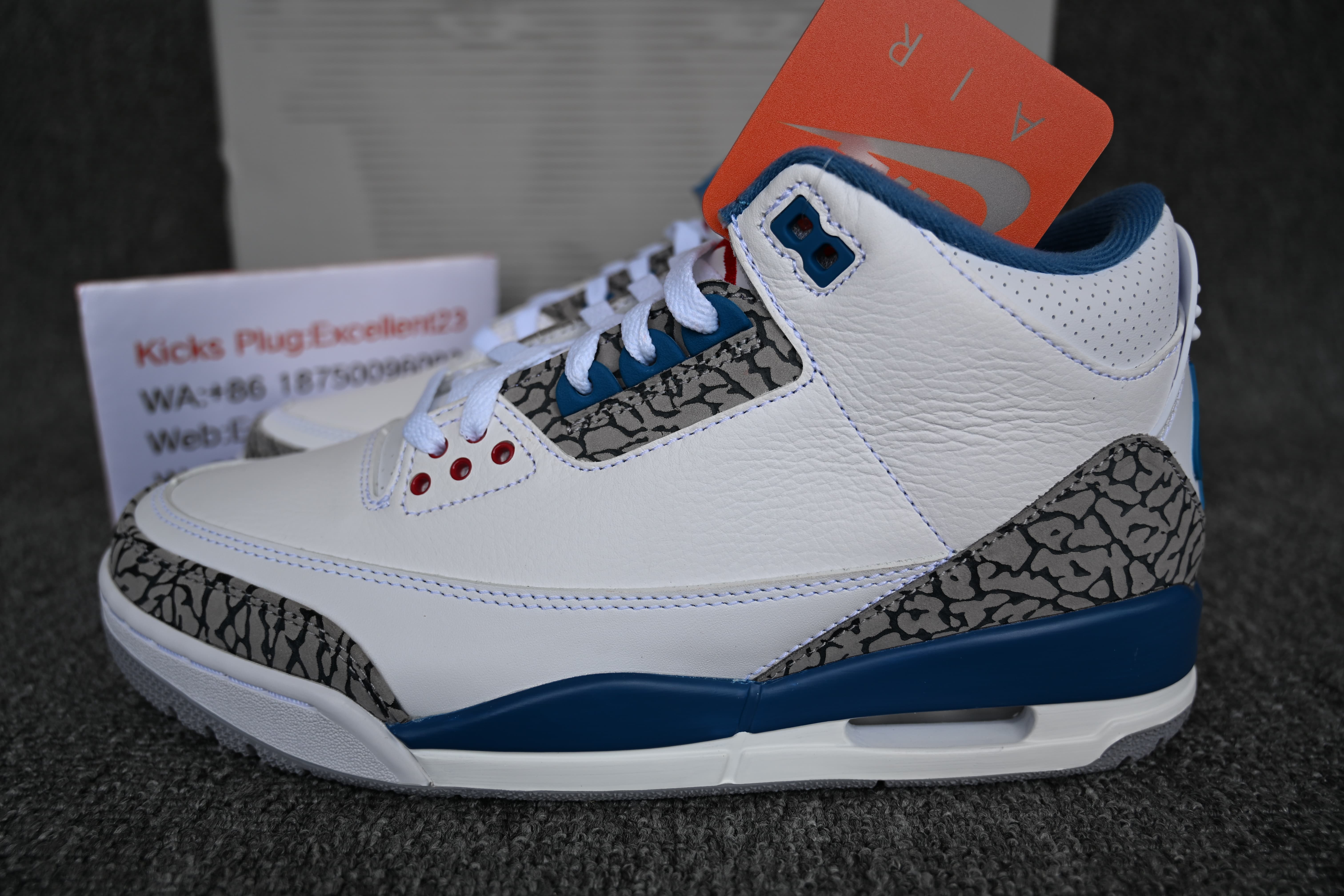 2026 Air Jordan 3 True Blue