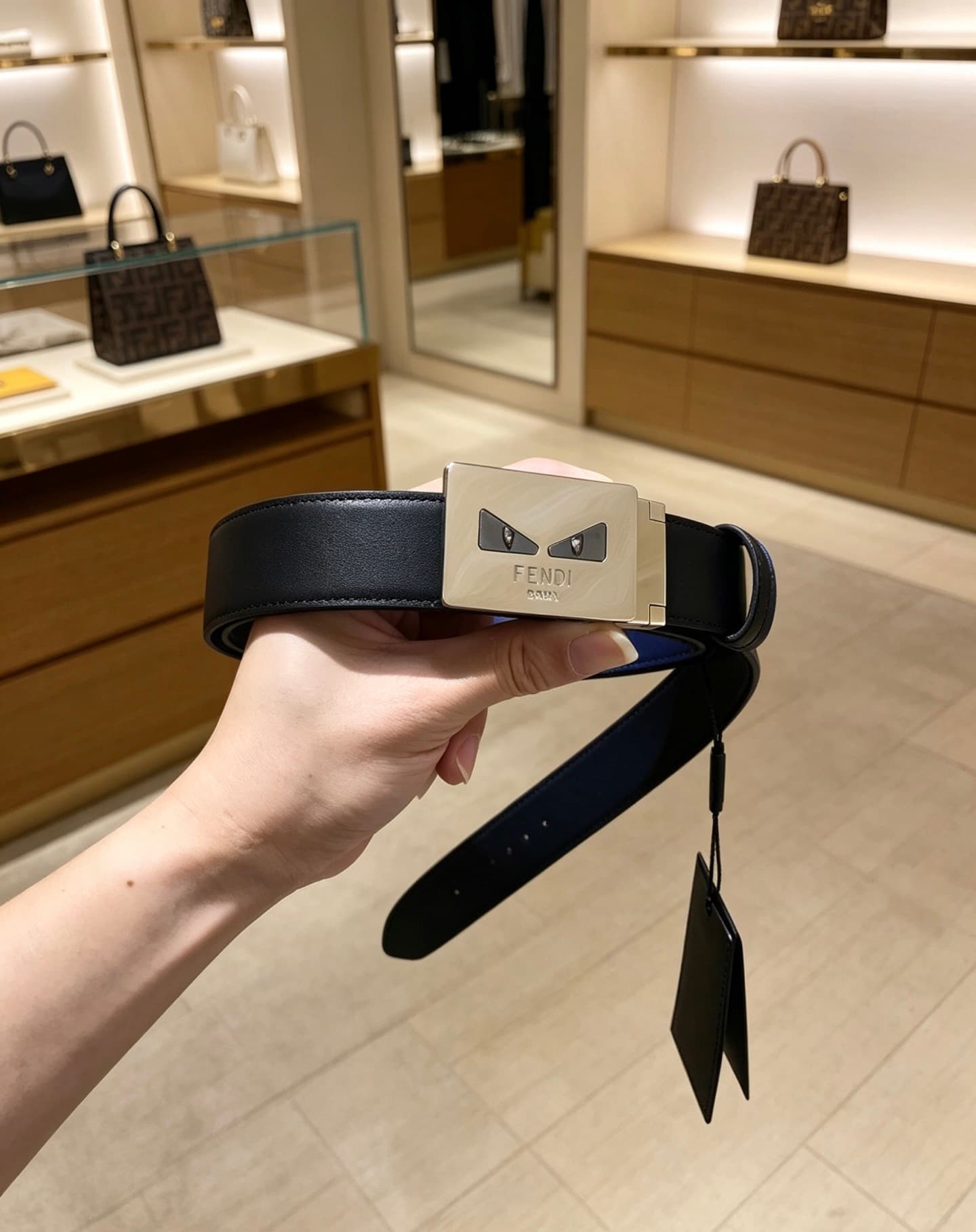 2026 Fendi 3.5cm Belt