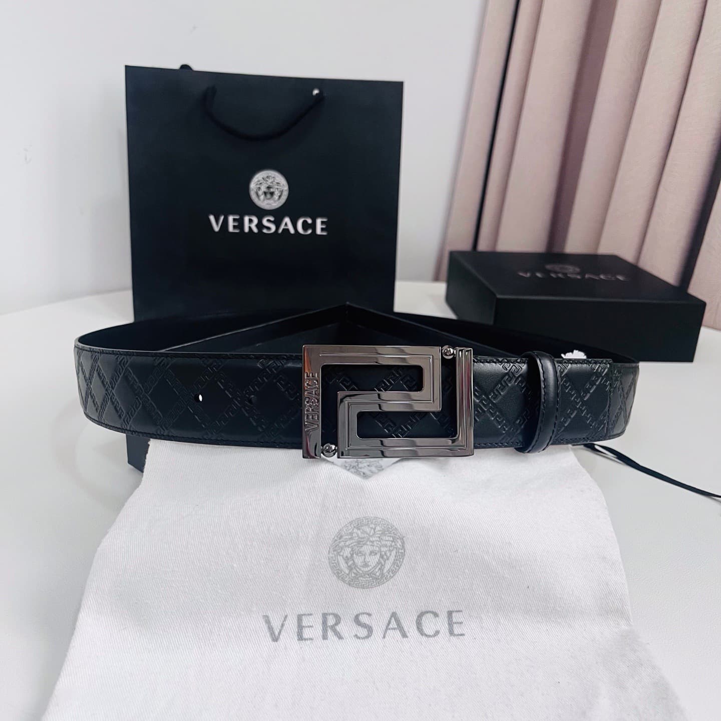2026 Versace Man 4.0cm Belt