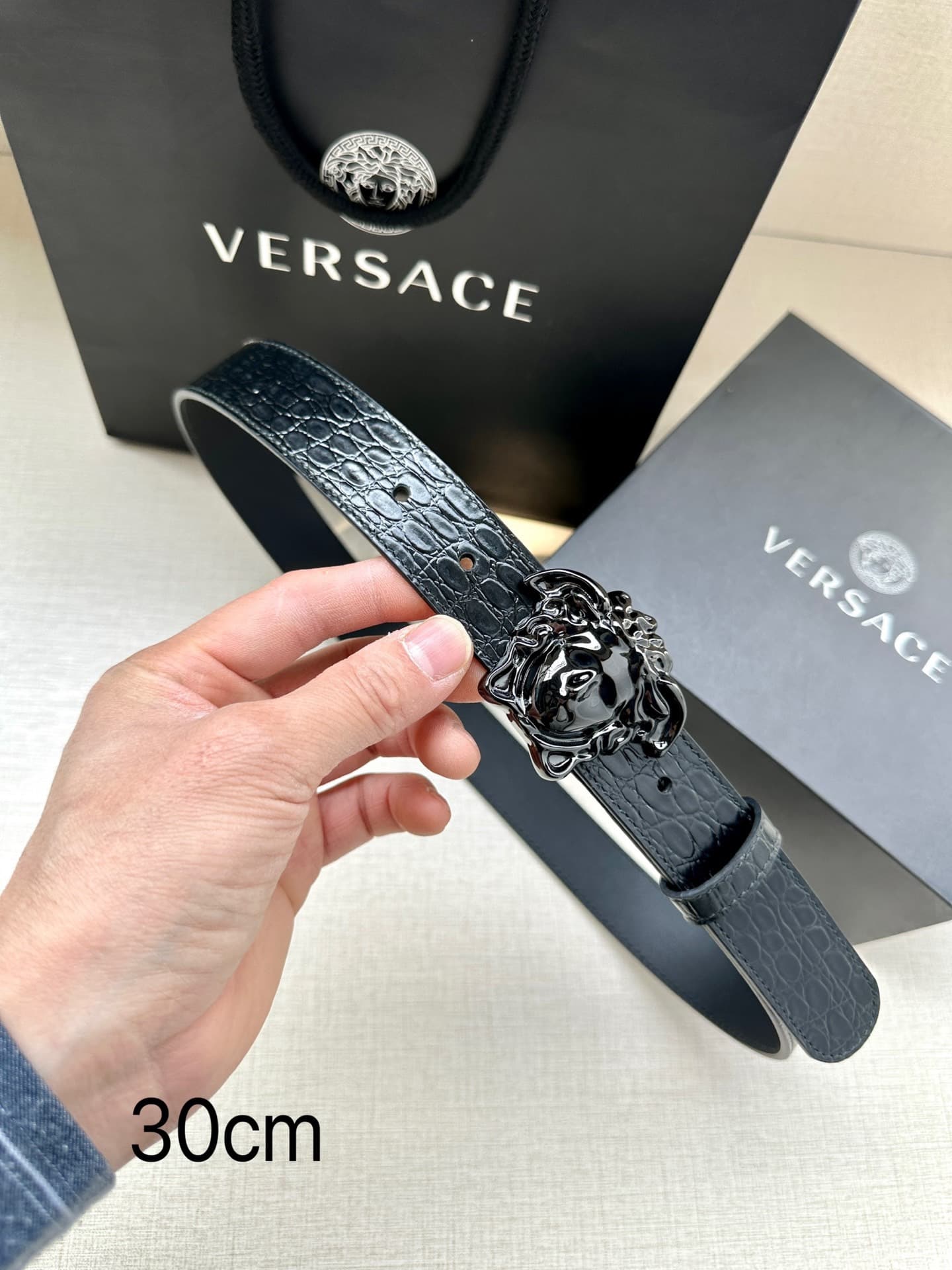 2026 Versace Man 4.0cm Belt