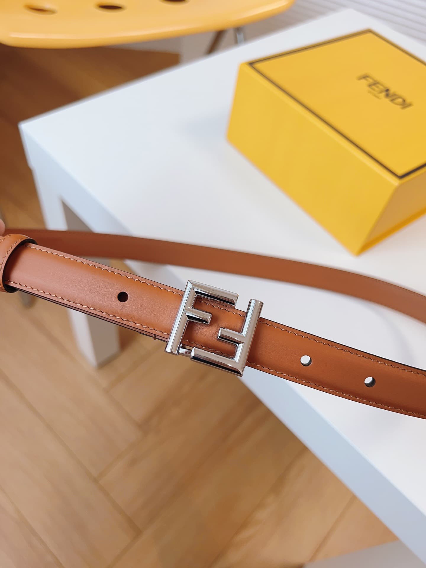 2026 Fendi 2.0cm Belt