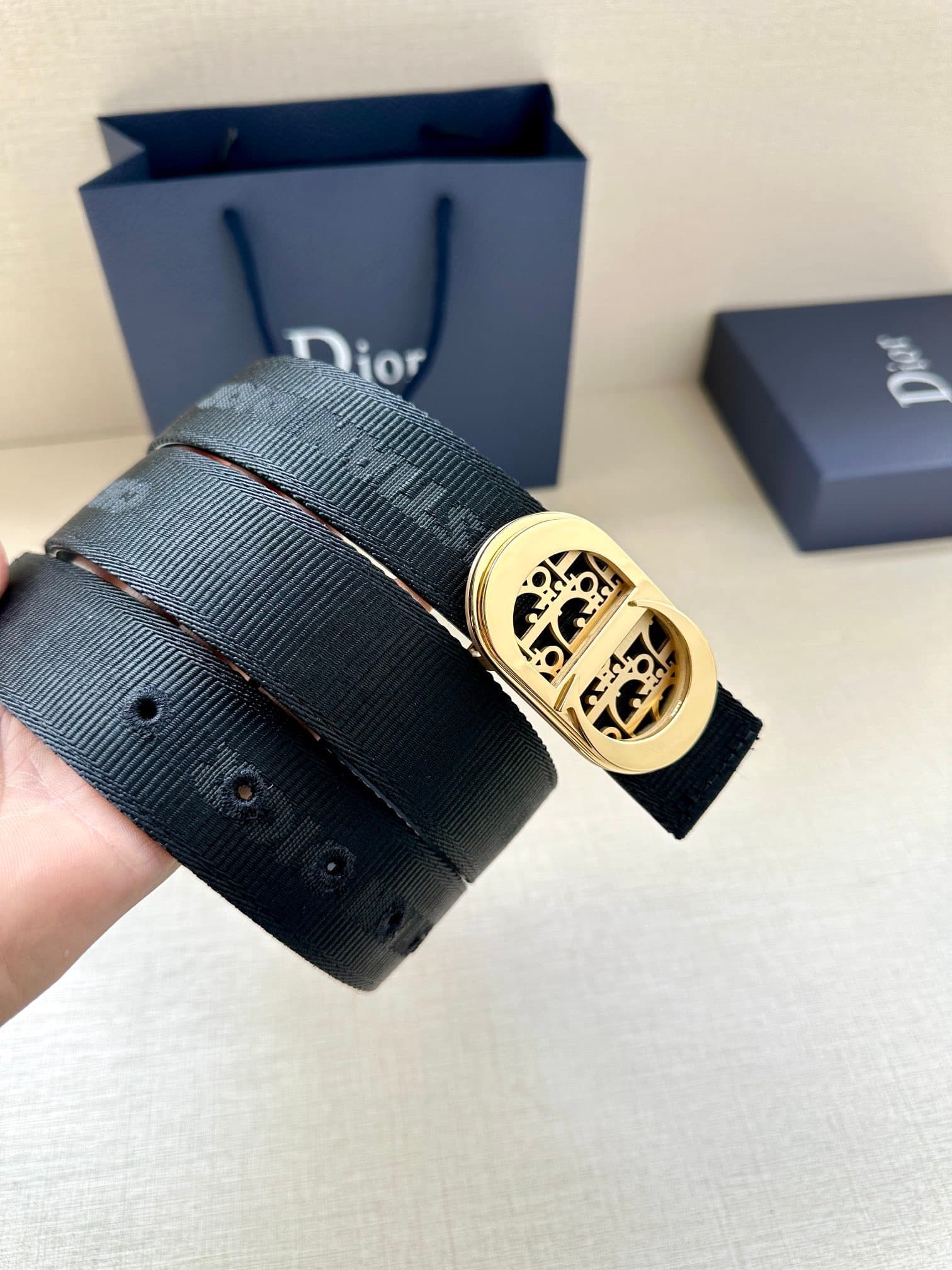 2026 Dior 3.5cm Belt