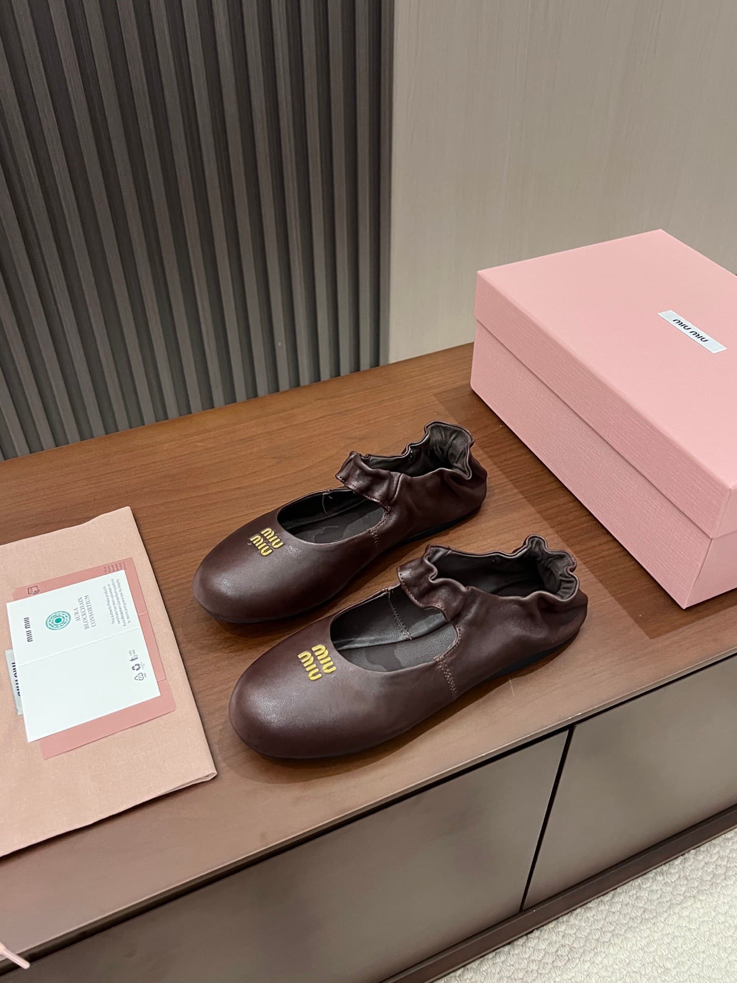 2026 Miu Miu Women Ballet Shoes