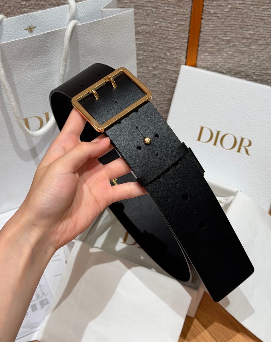 2026 Dior 5.0cm Belt