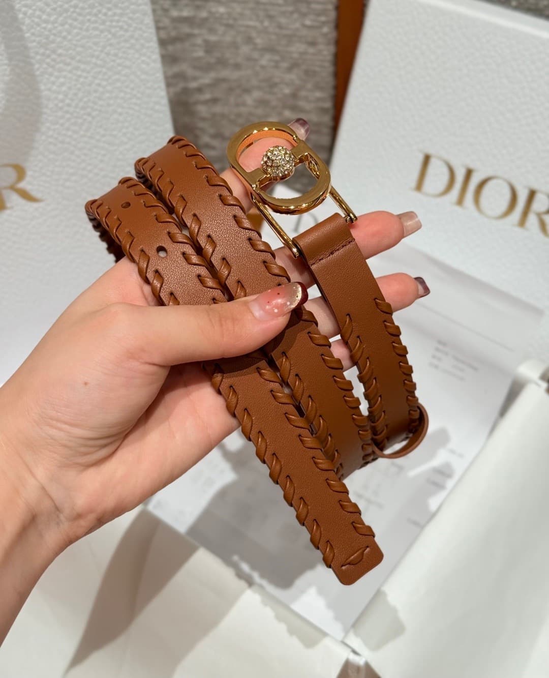 2026 Dior 2.0cm Belt