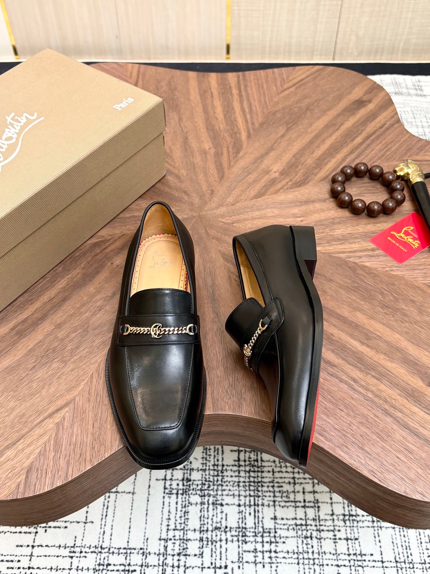 2026 CL Red Bottom Business Shoes