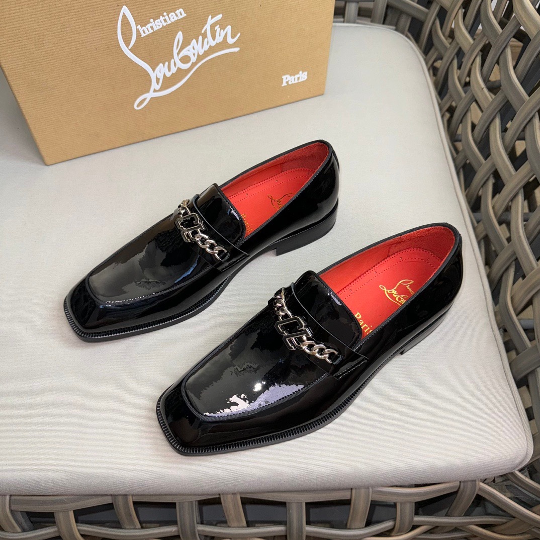 2026 CL Red Bottom Business Shoes