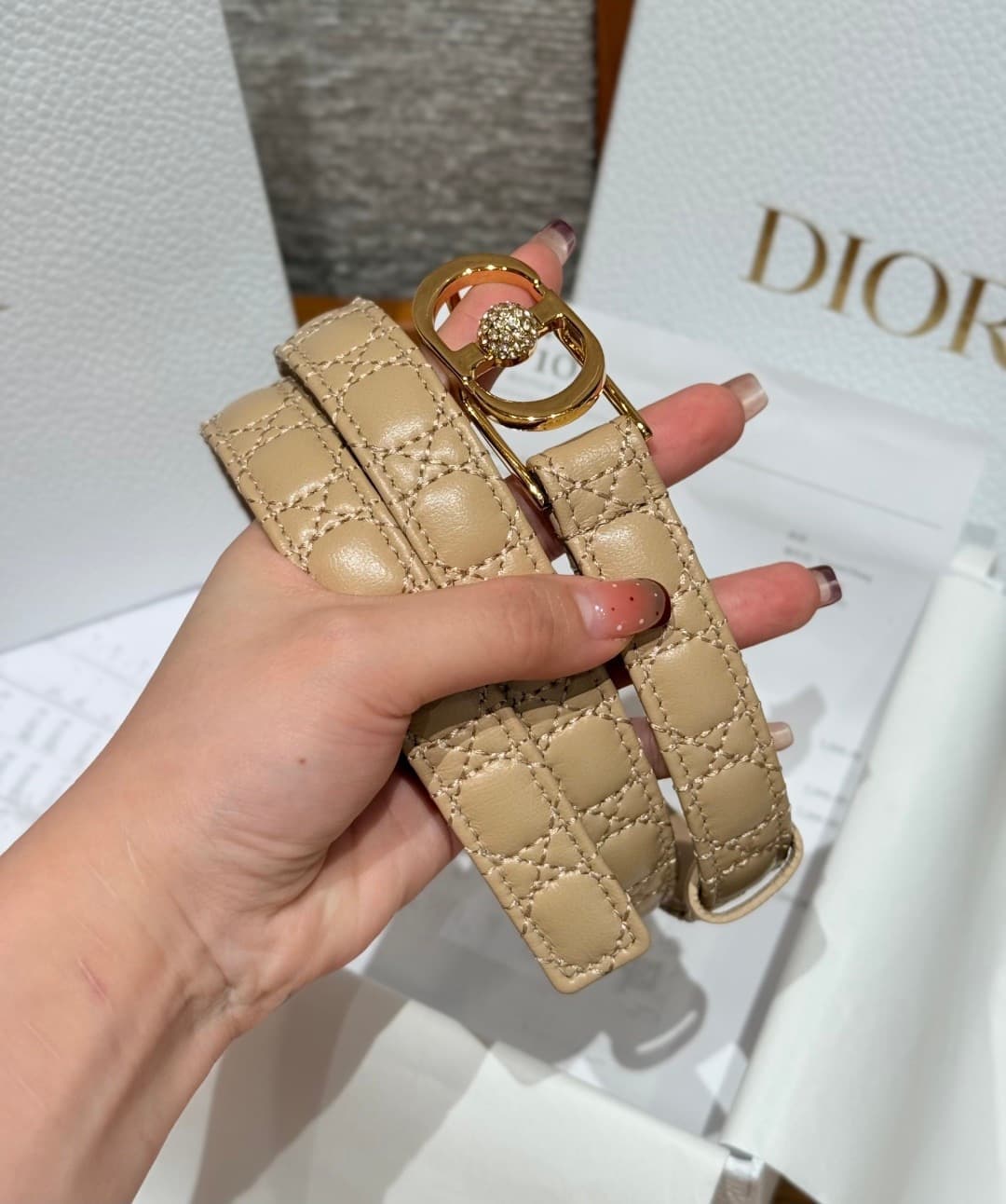 2026 Dior 2.0cm Belt