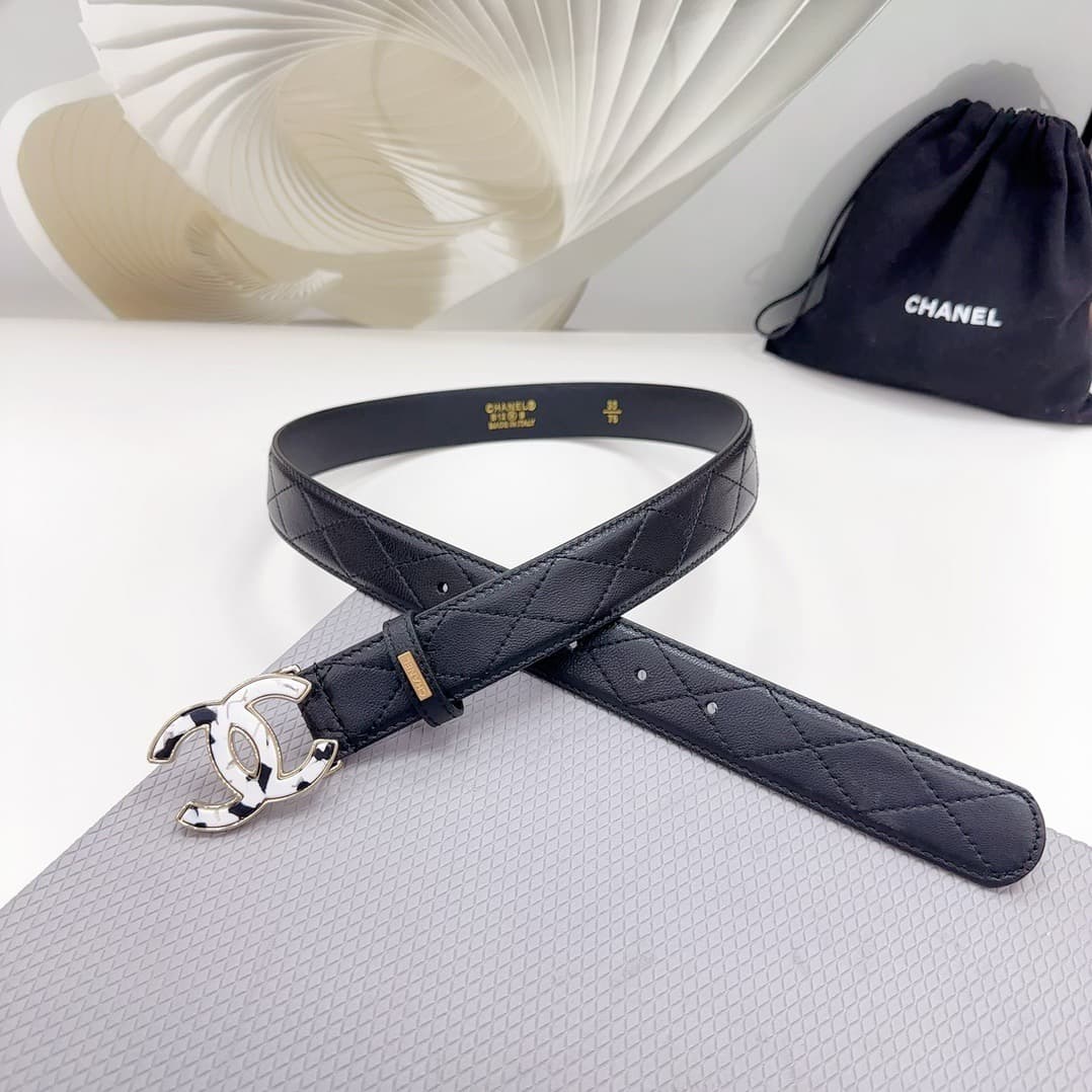 2026 Chanel 3.0cm Belt
