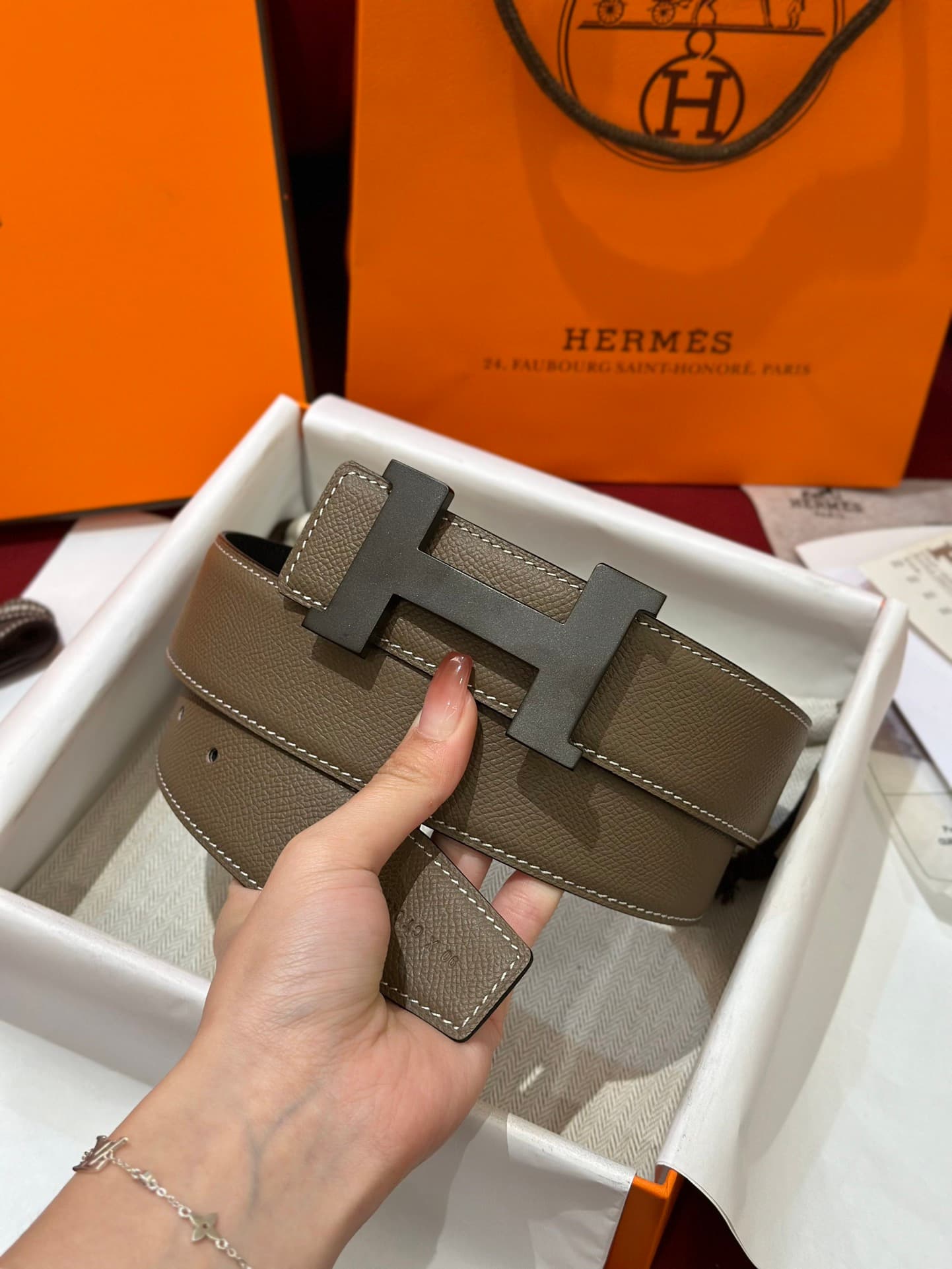2026 Hermes 3.8cm Belt
