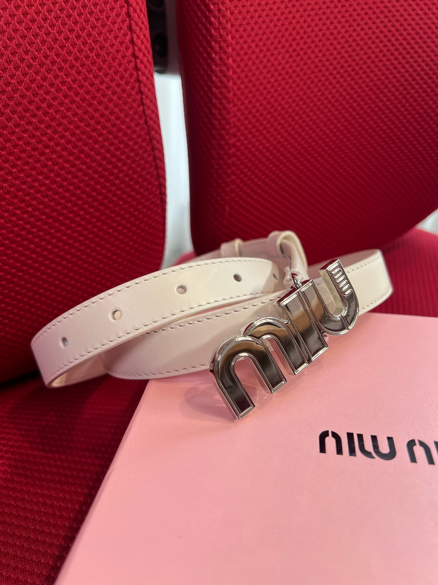 2026 Miu Miu 2.0cm Belt