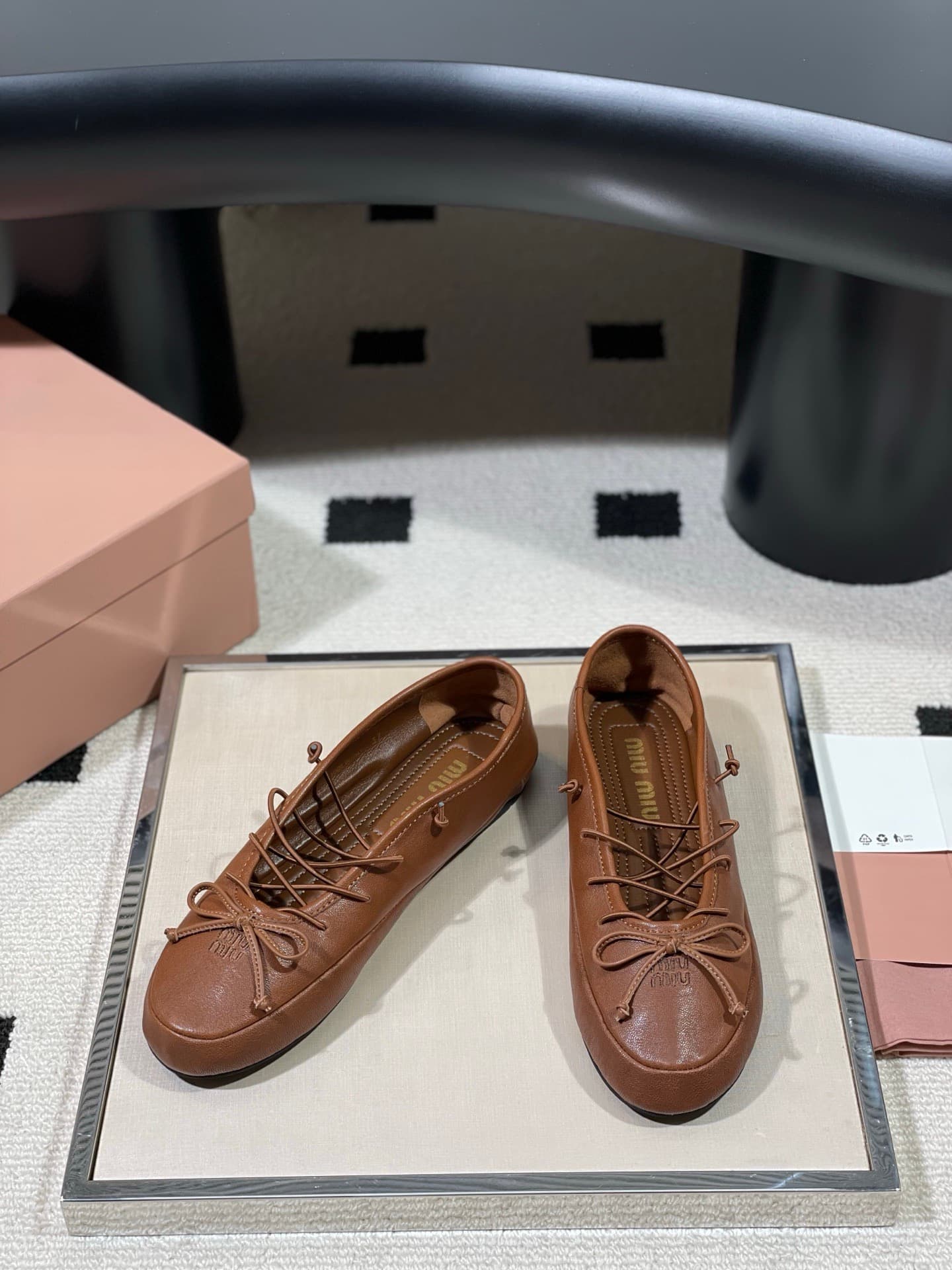 2026 Miu Miu Women Ballet Shoes