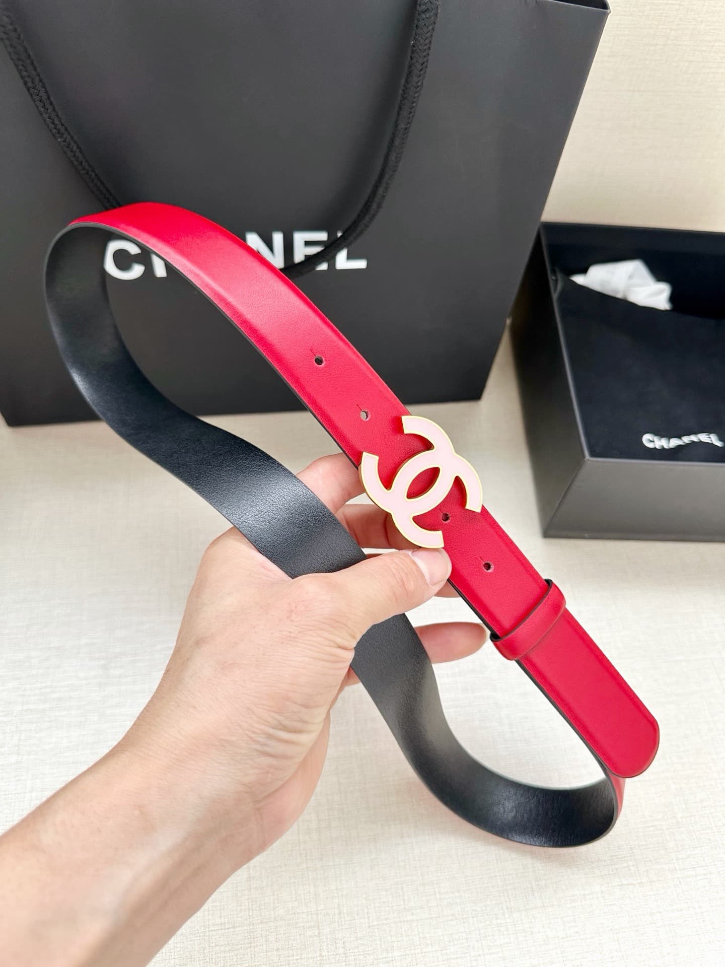 2026 Chanel 3.0cm Belt