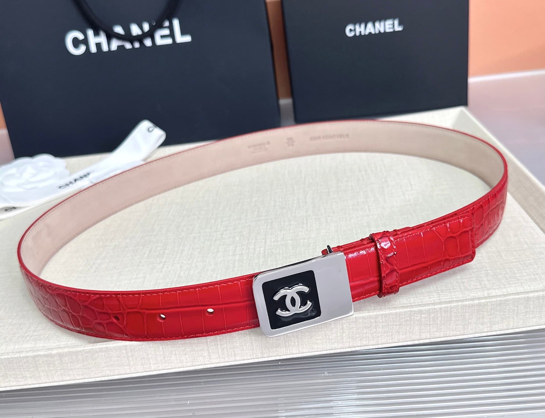 2026 Chanel 3.0cm Belt