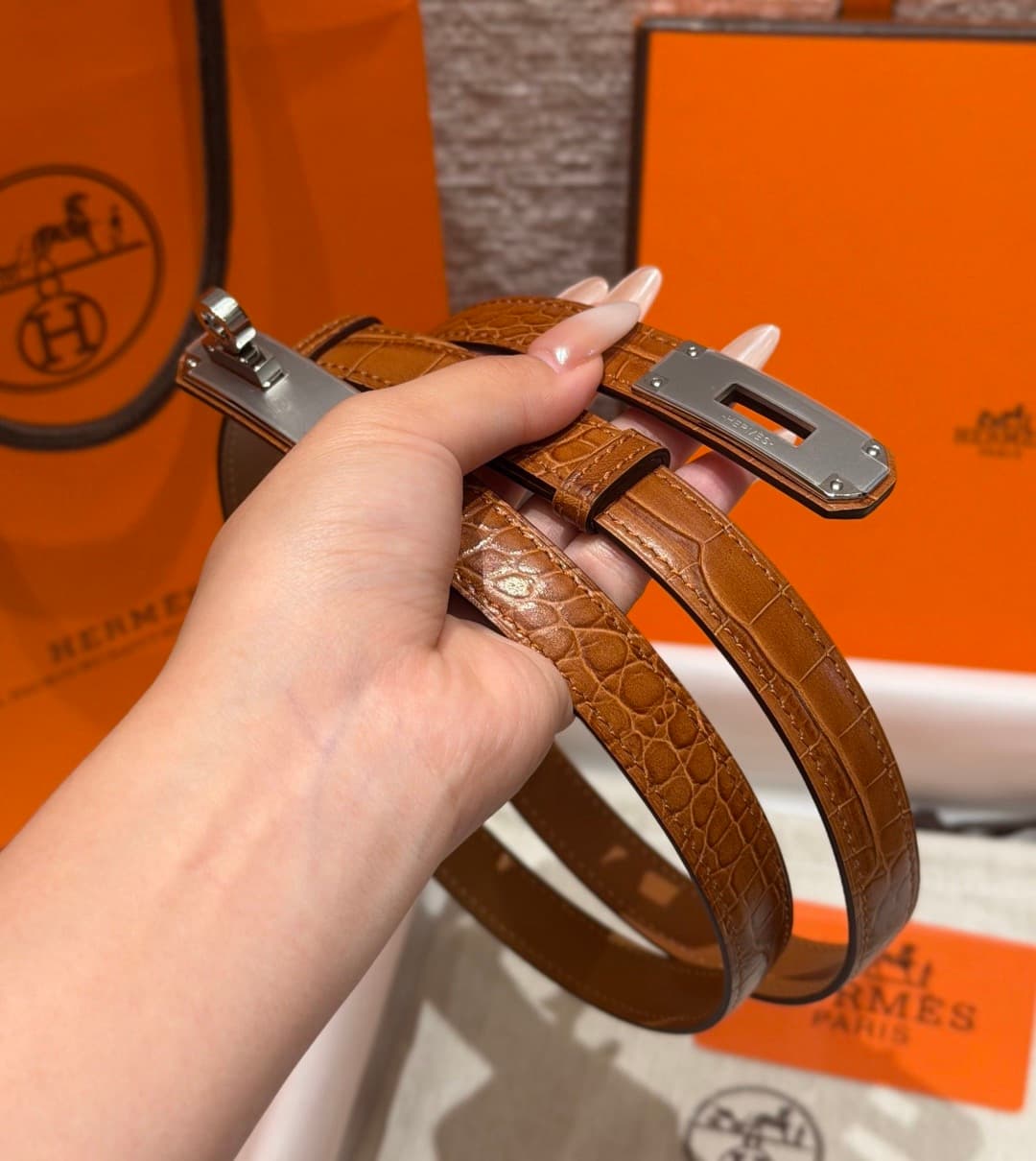 2026 Hermes 1.8cm Belt
