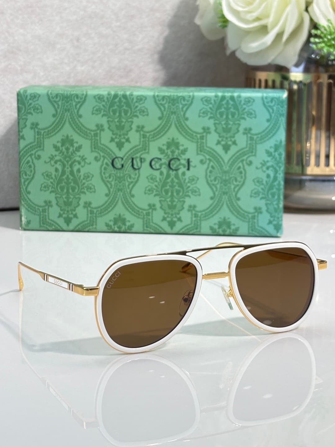 2026 Gucci Sunglasses Size:52*20*140 mm