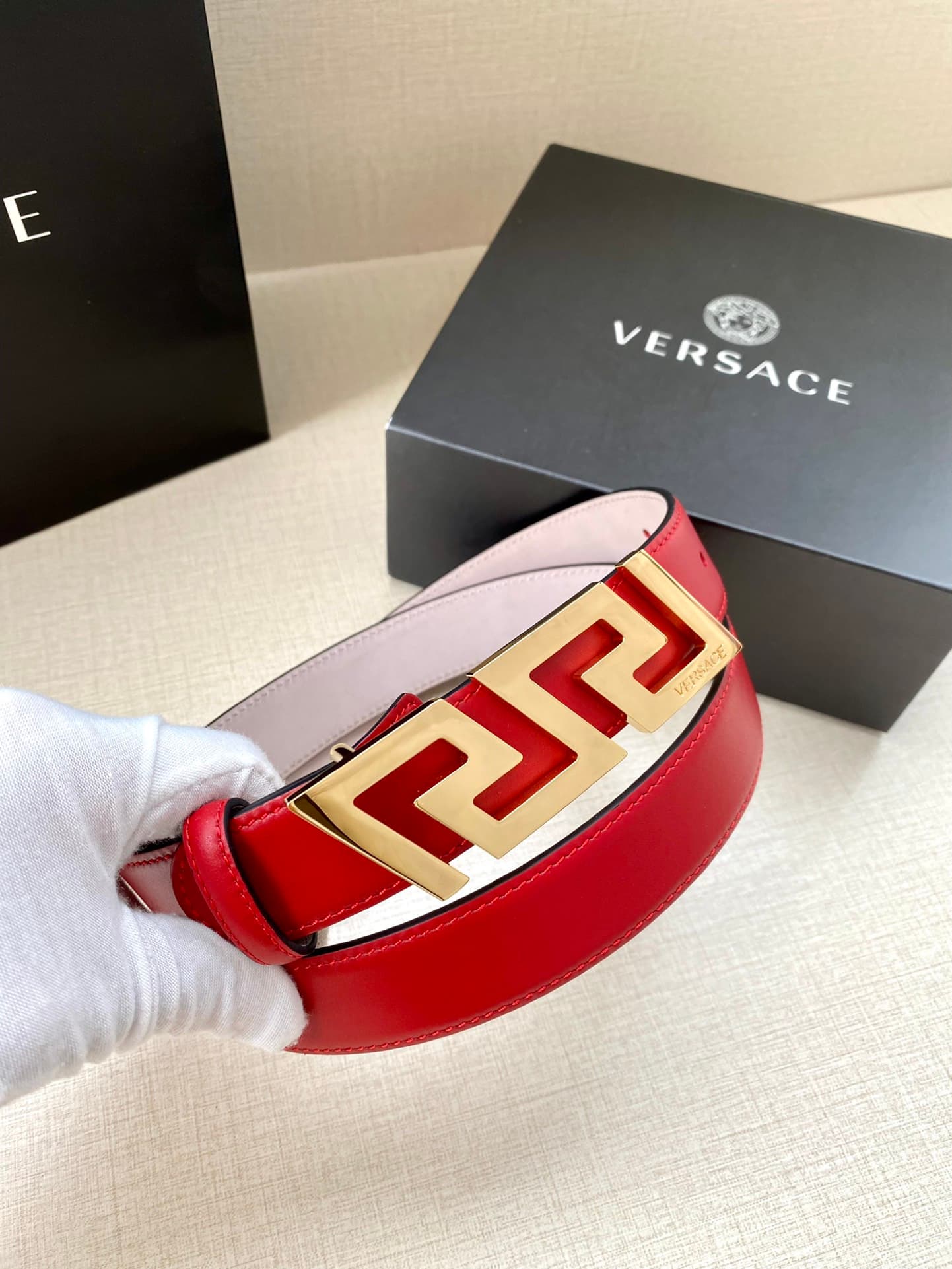 2026 Versace Man 4.0cm Belt