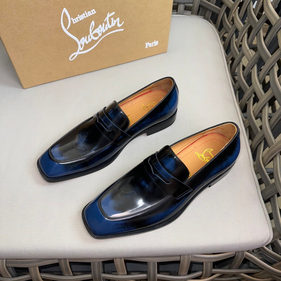 2026 CL Red Bottom Business Shoes