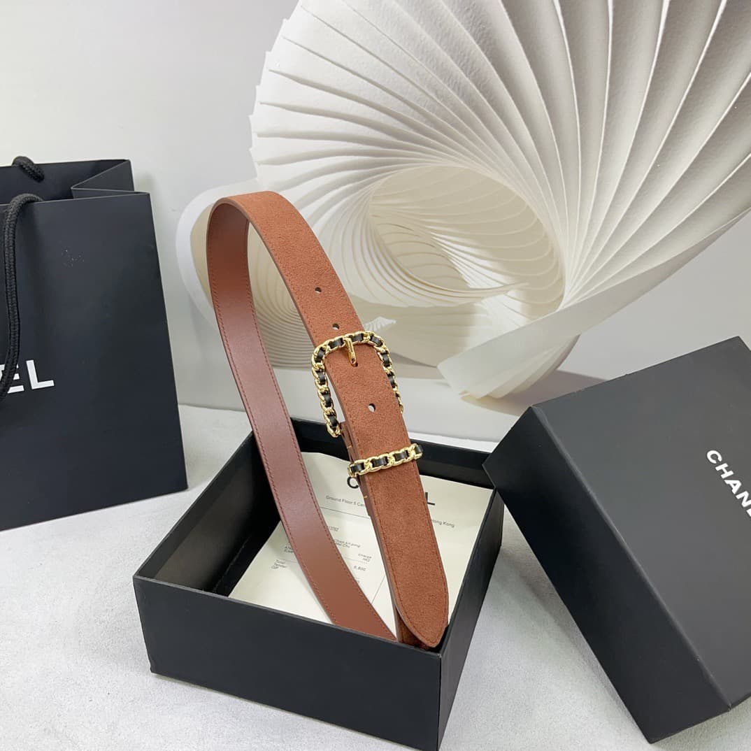 2026 Chanel 3.0cm Belt