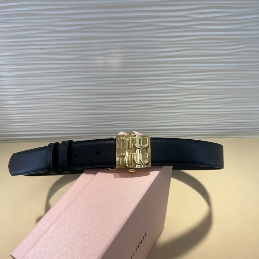 2026 Miu Miu 3.0cm Belt