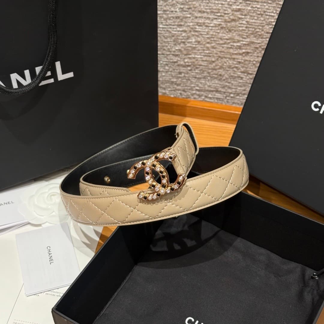 2026 Chanel 3.0cm Belt