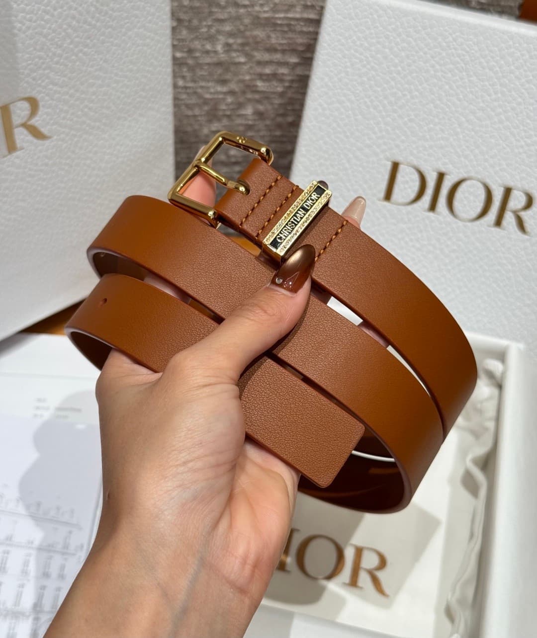 2026 Dior 2.5cm Belt