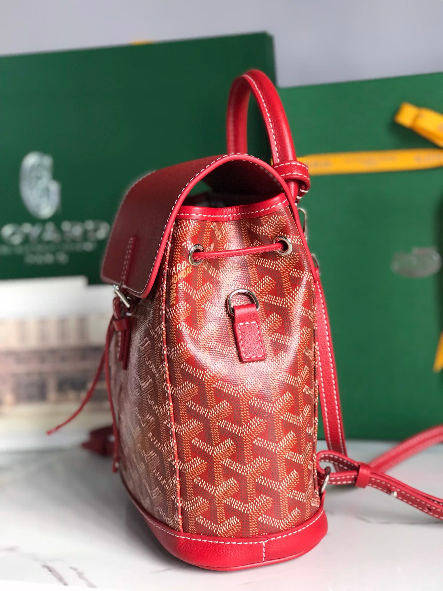 2026 Goyard Alpin Mini Backpack Size:18.5*21.5*8.5 cm
