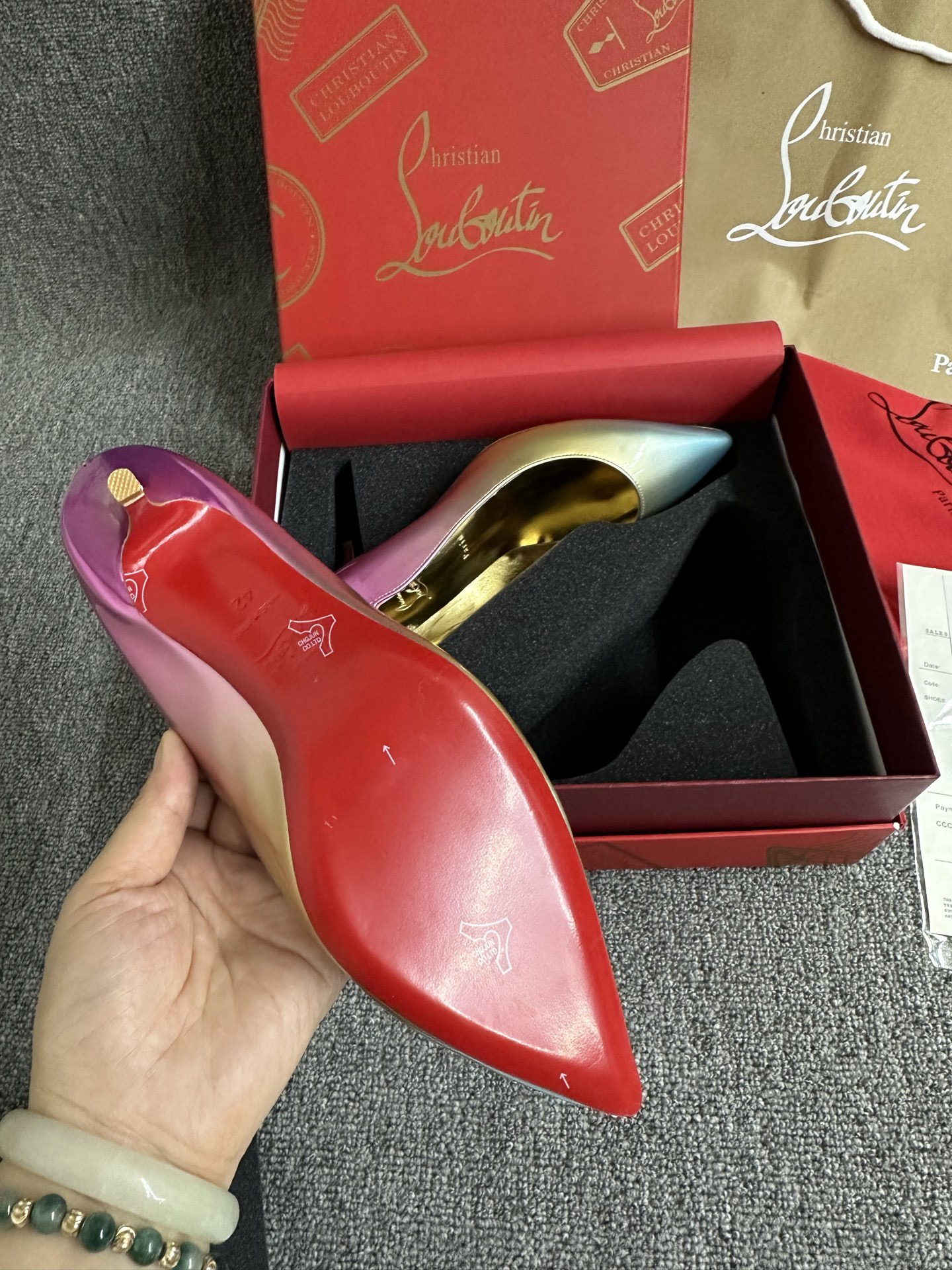 CL Red Bottom High Heel