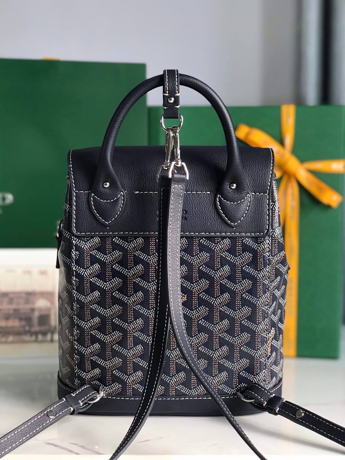 2026 Goyard Alpin Mini Backpack Size:18.5*21.5*8.5 cm
